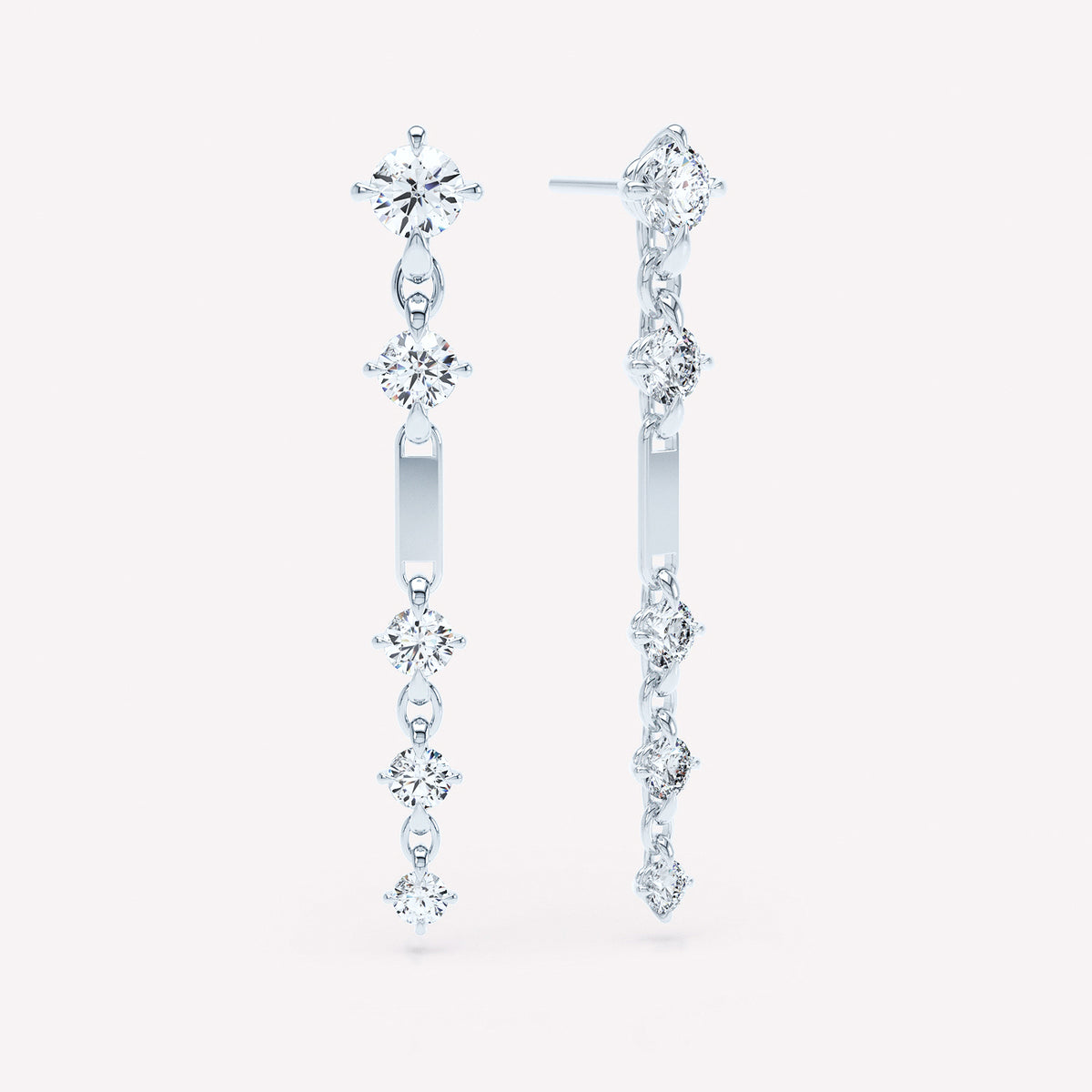 Armour Bar drop Earrings