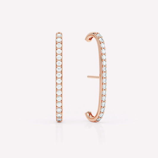 Allday Diamond Ear Cuffs