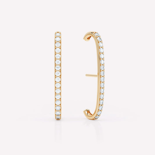 Allday Diamond Ear Cuffs