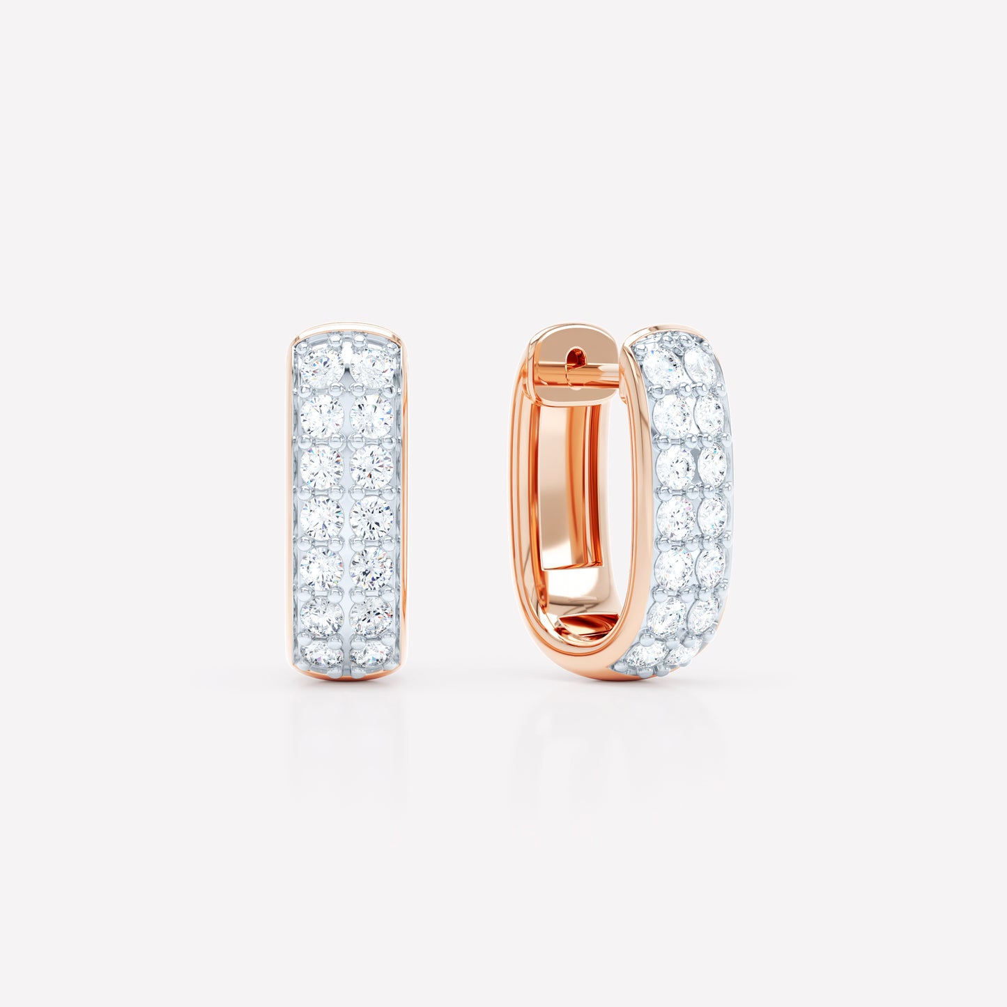 Allday Diamond Huggies 4mm