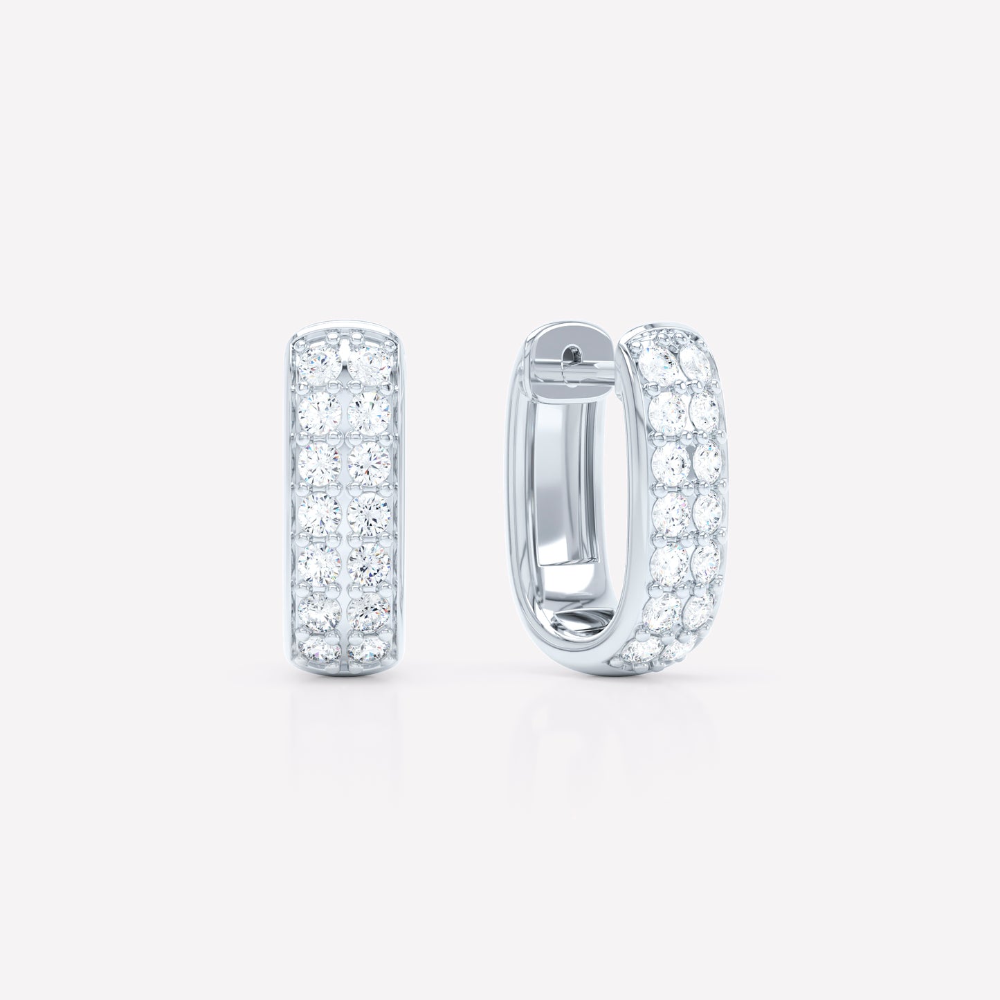 Allday Diamond Huggies 4mm