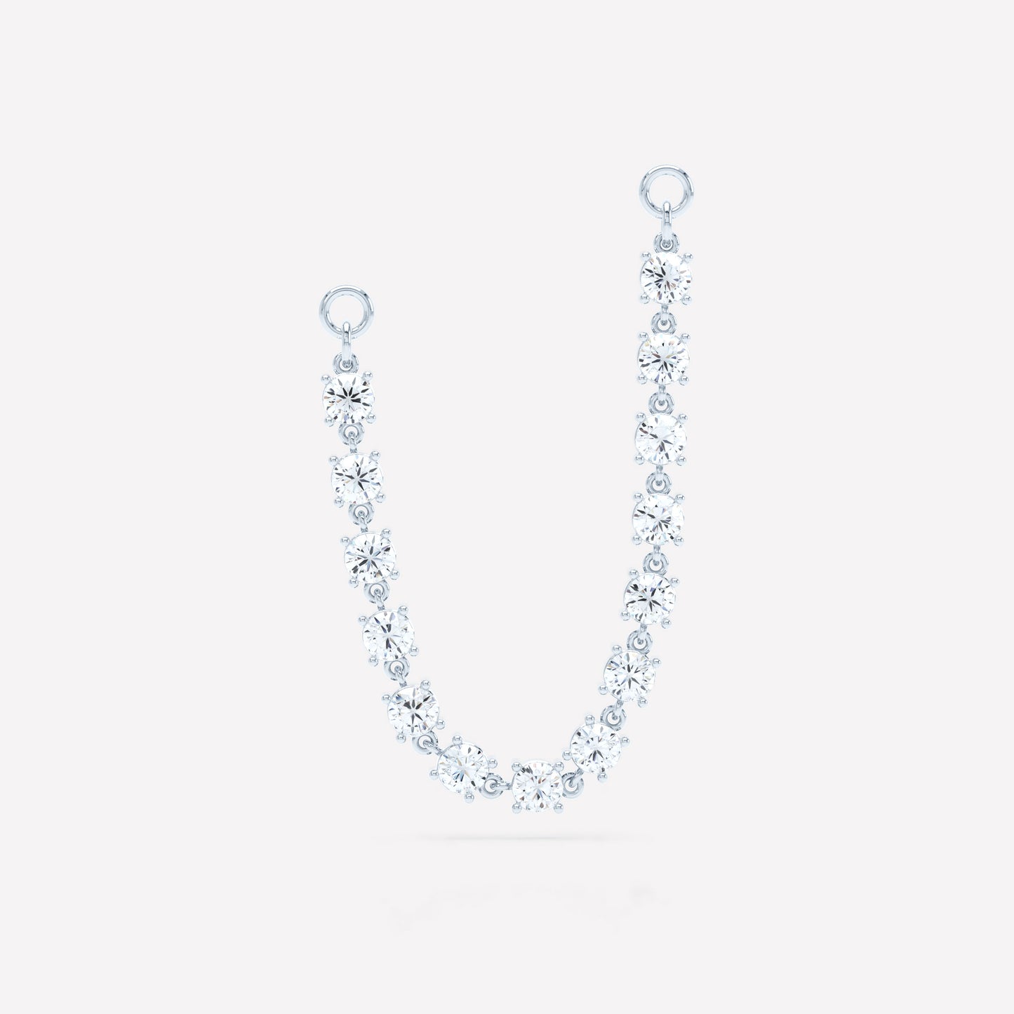 The Round Brilliant Detachable Chain
