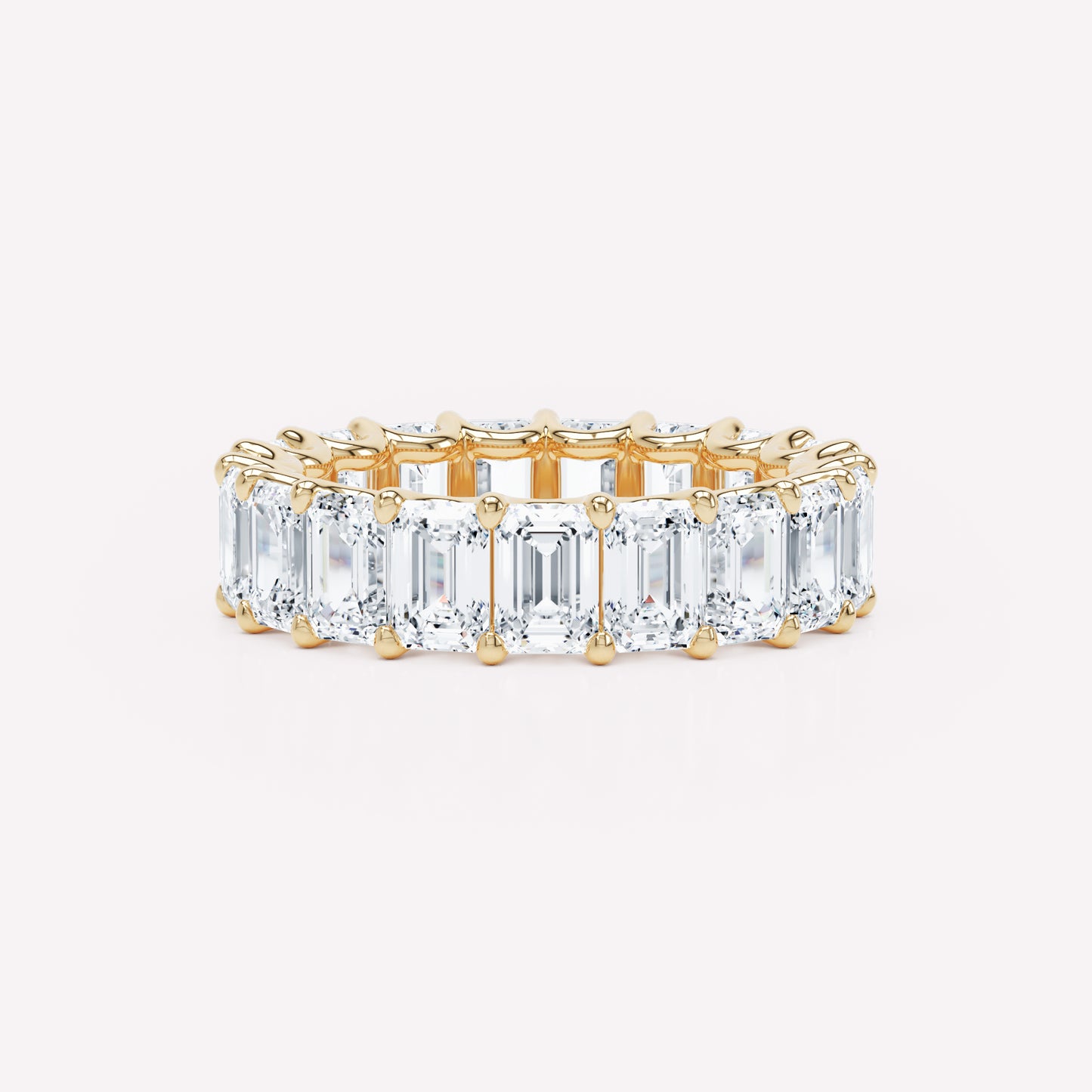 LOEV Emerald Diamond Band