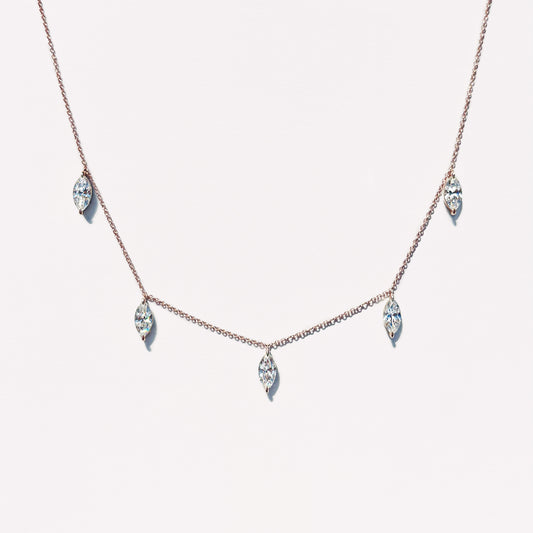 Marquise Diamond Necklace