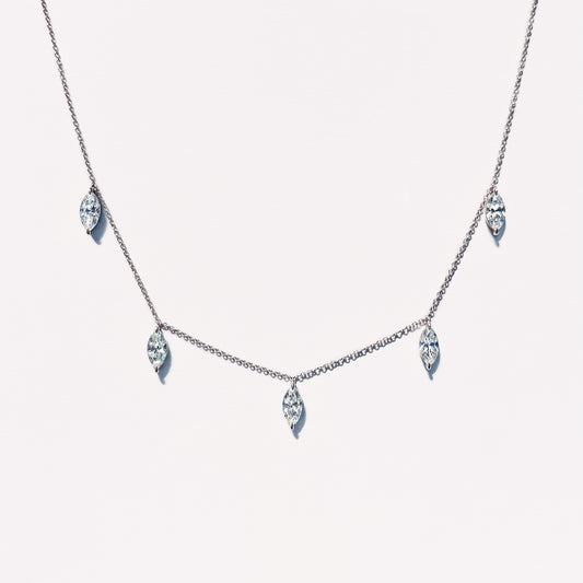 Marquise Diamond Necklace