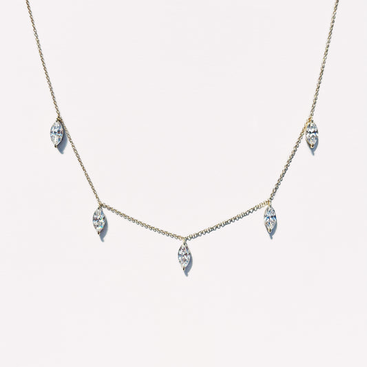 Marquise Diamond Necklace