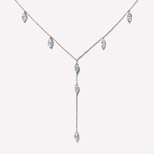 Marquise Diamond Y-Necklace