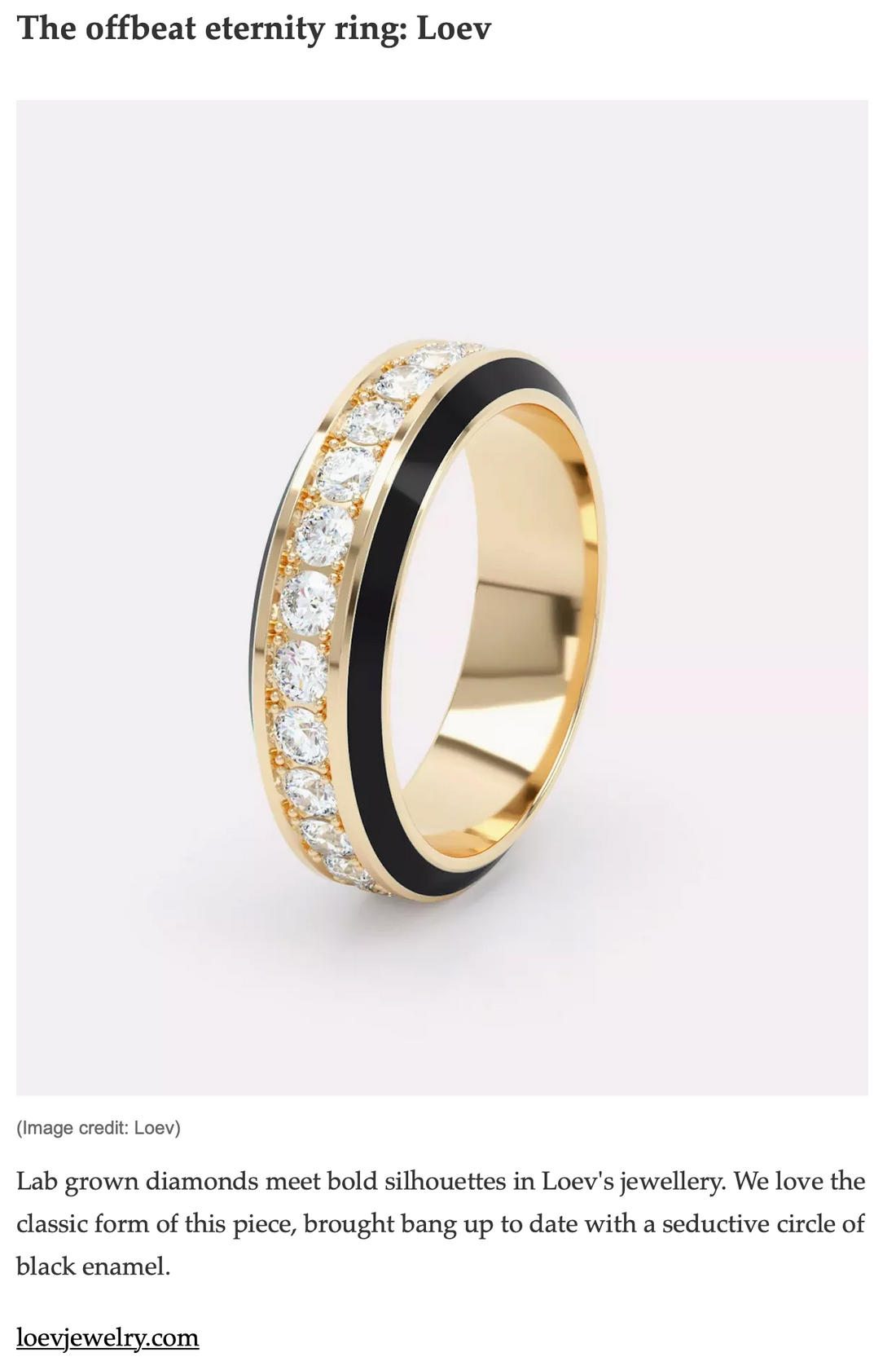 Eternity rings for the modern couple