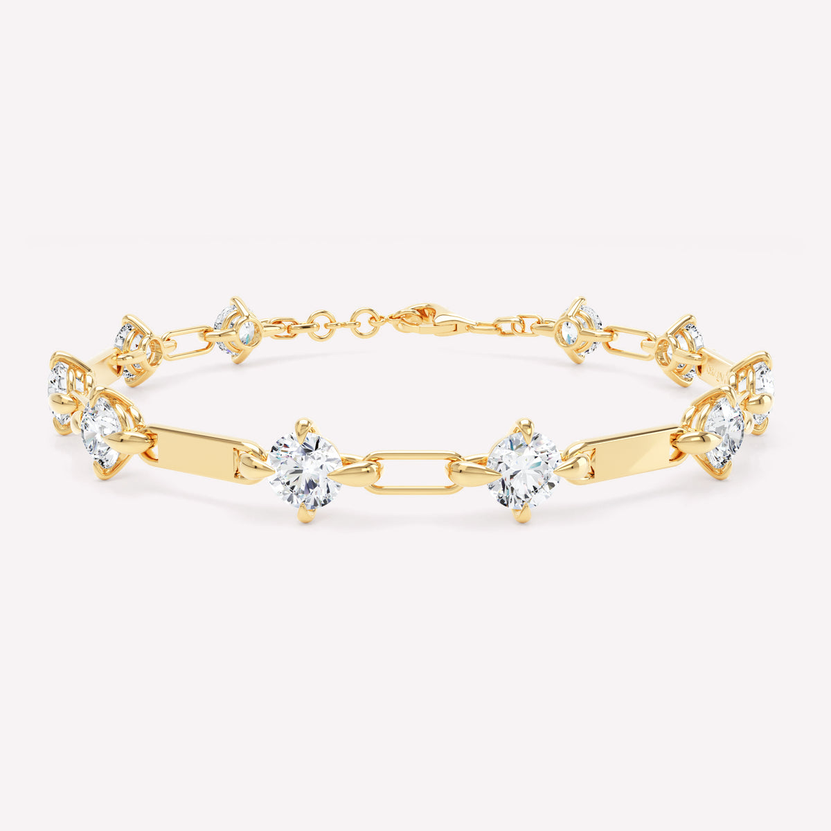 Armour Bar Diamond Bracelet
