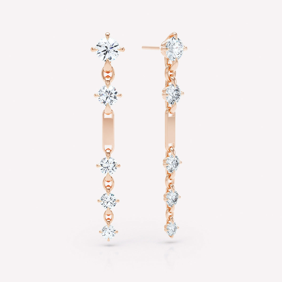 Armour Bar drop Earrings