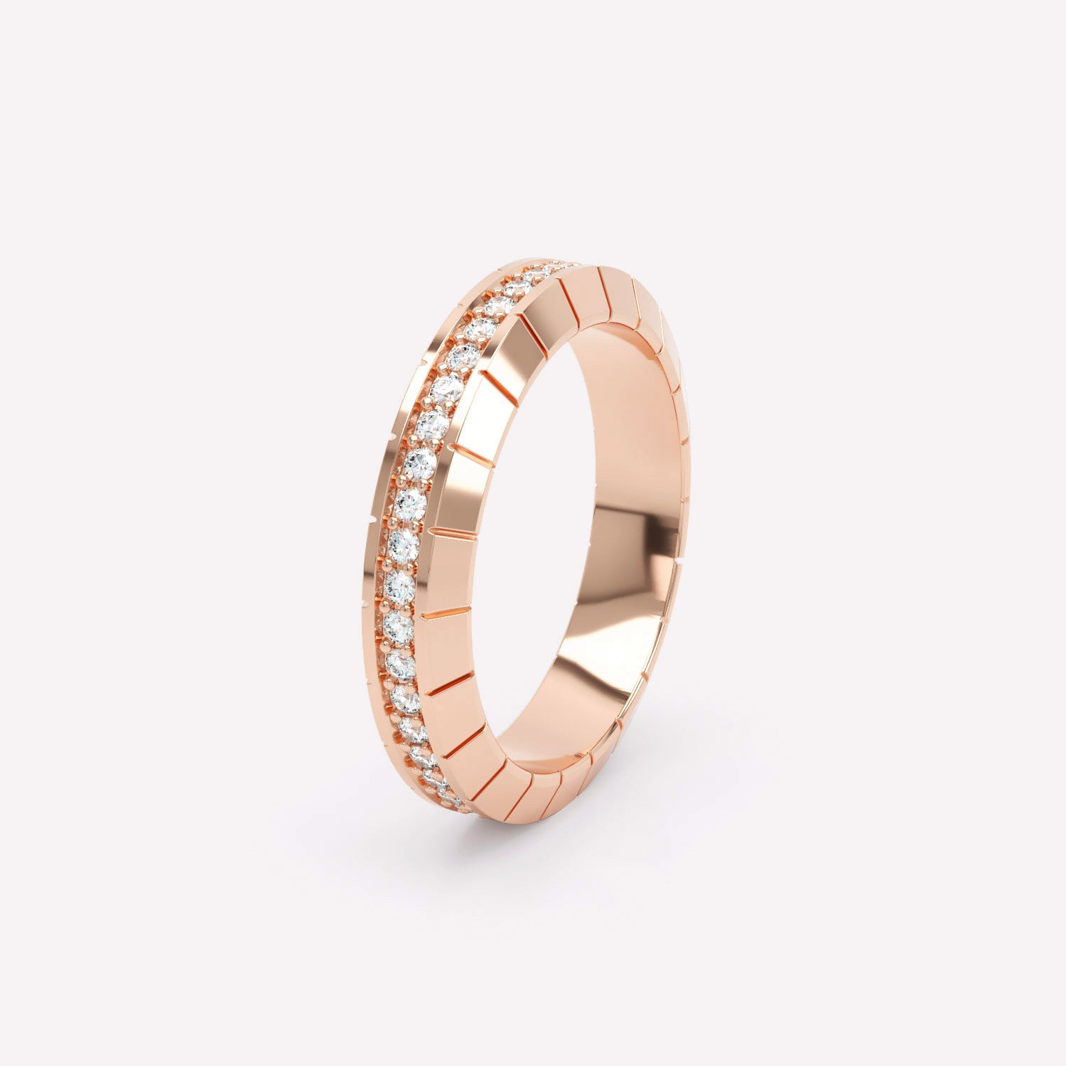 Eternity Engraved 4mm Diamond Ring
