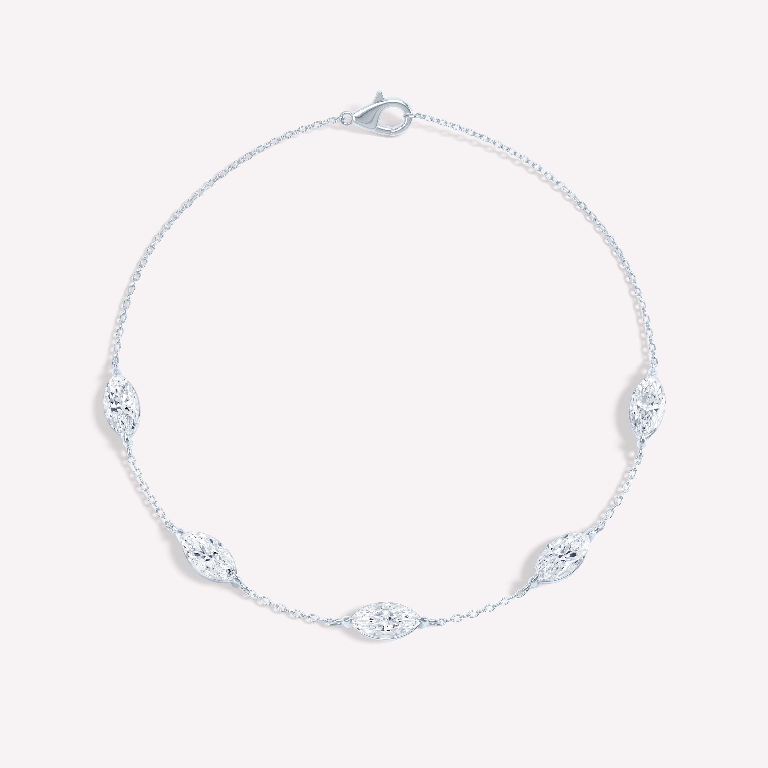 Marquise Diamond Bracelet