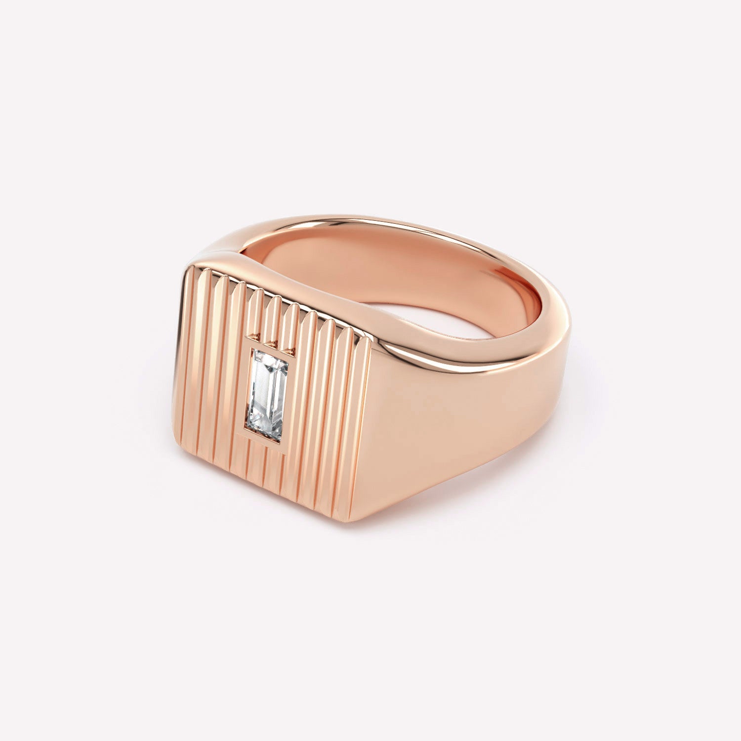 Eternity Engraved Signet Ring