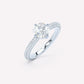 LOEV Pavé Solitaire Ring
