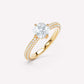 LOEV Pavé Solitaire Ring