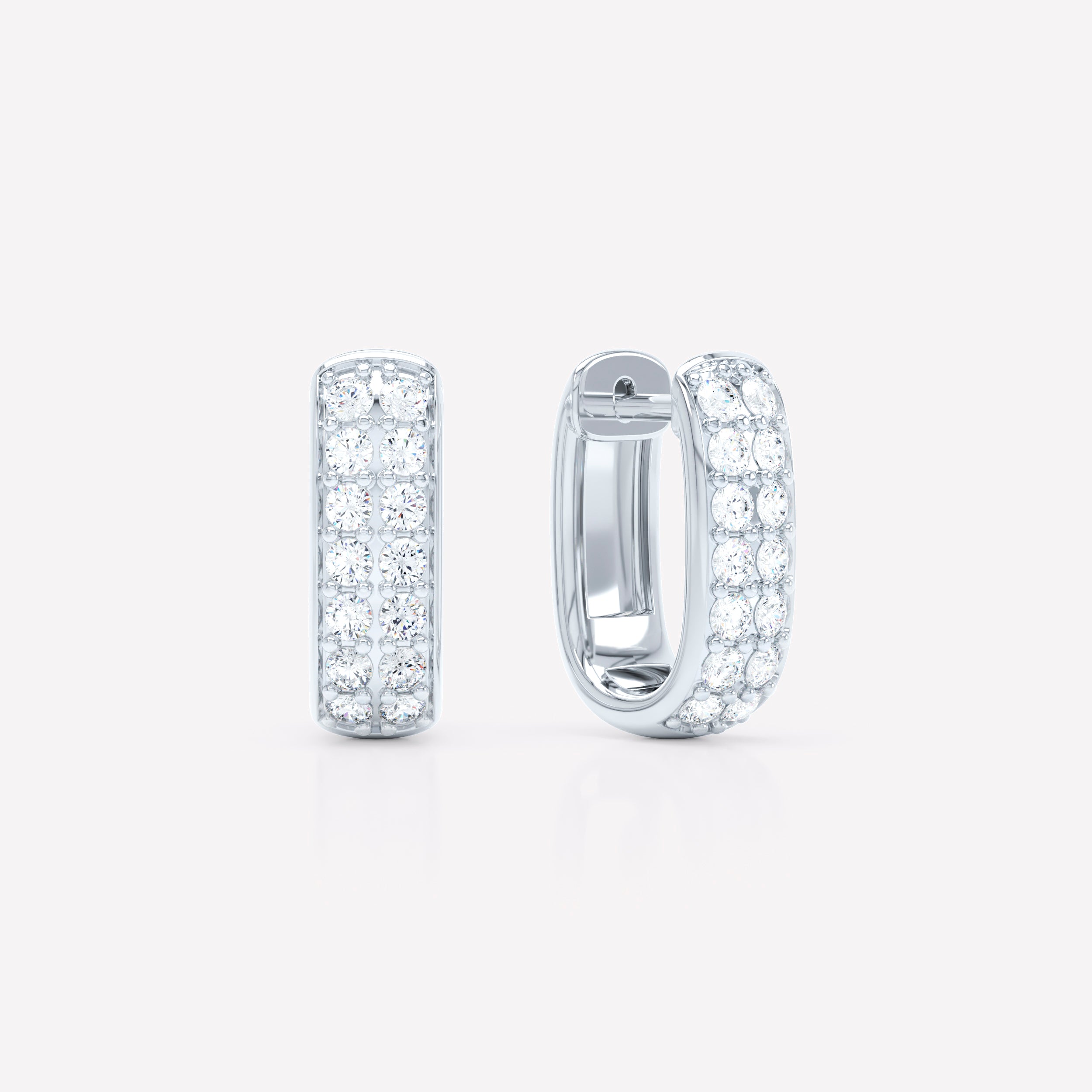 Allday Diamond Huggies 4mm