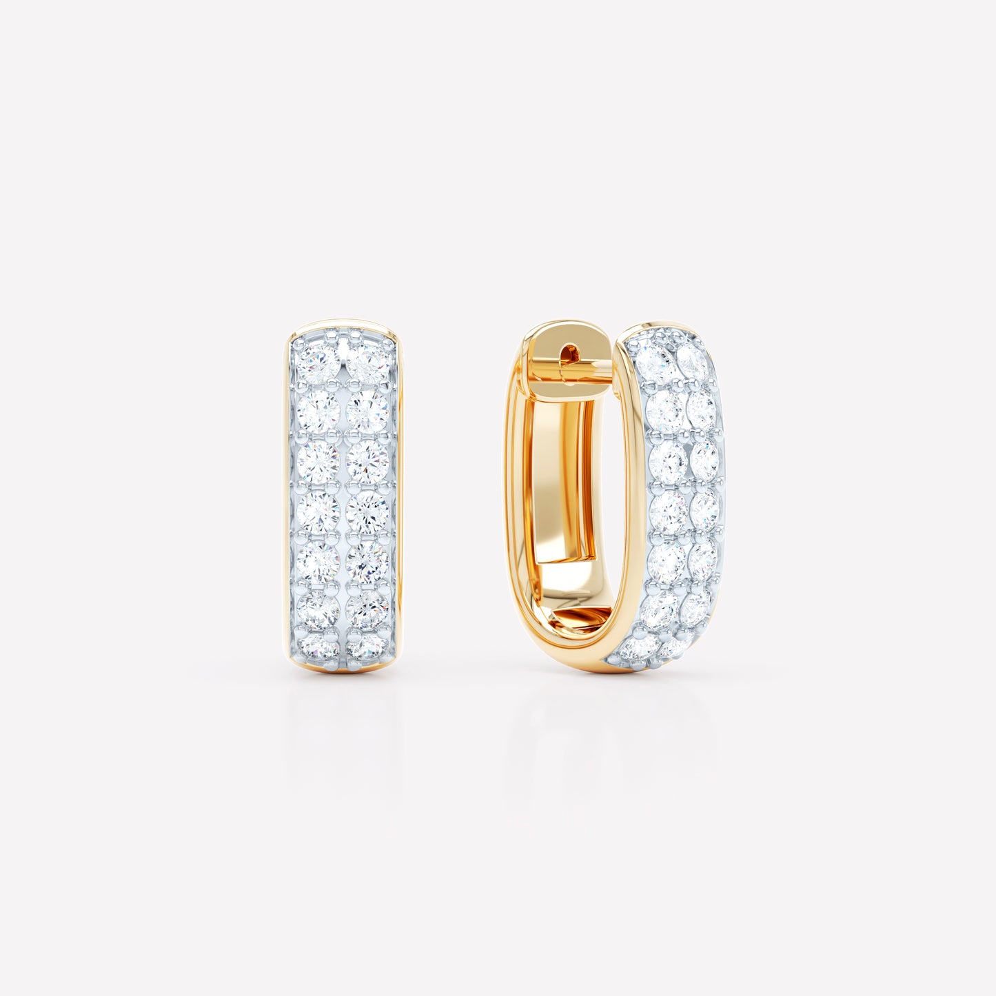 Allday Diamond Huggies 4mm
