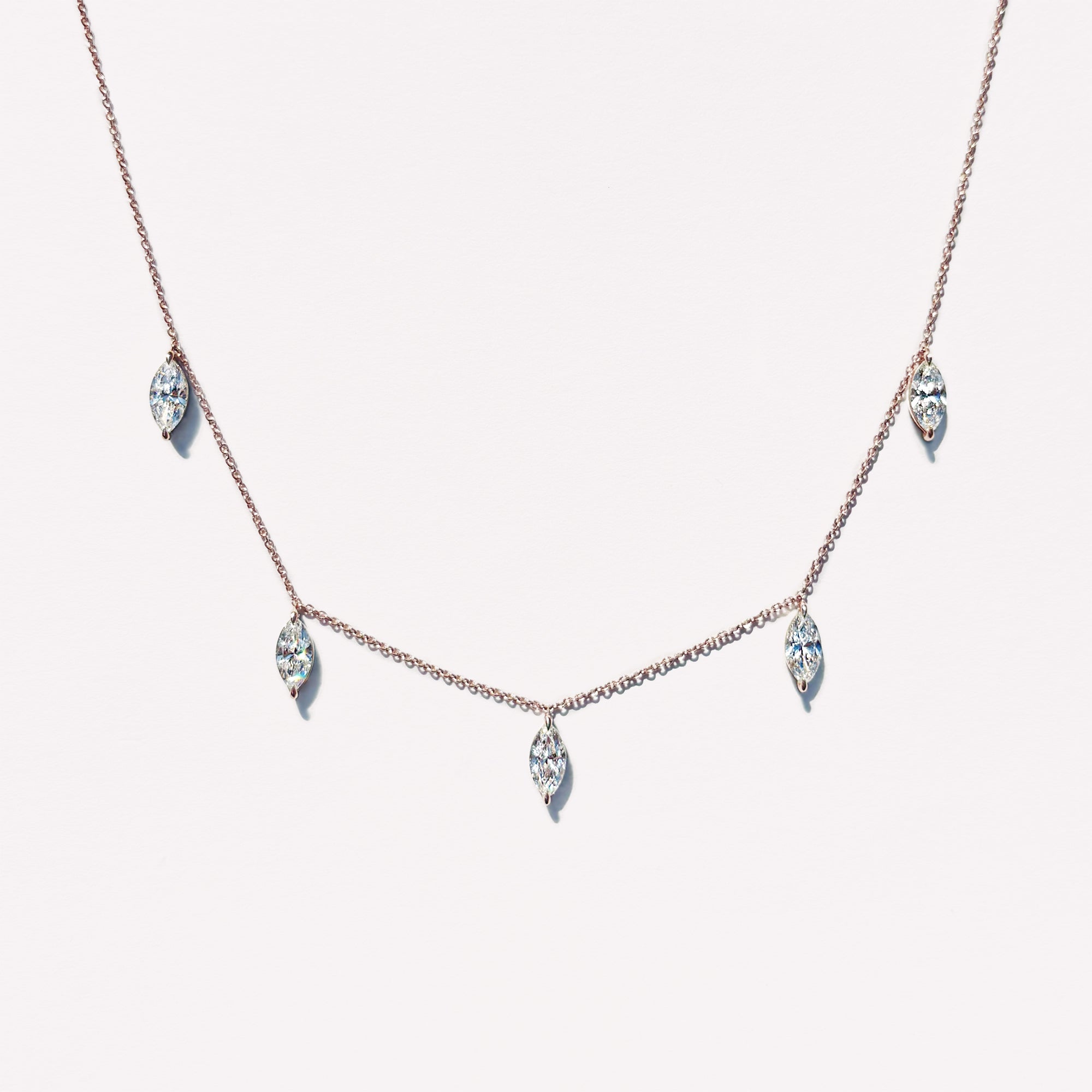 Marquise Diamond Necklace