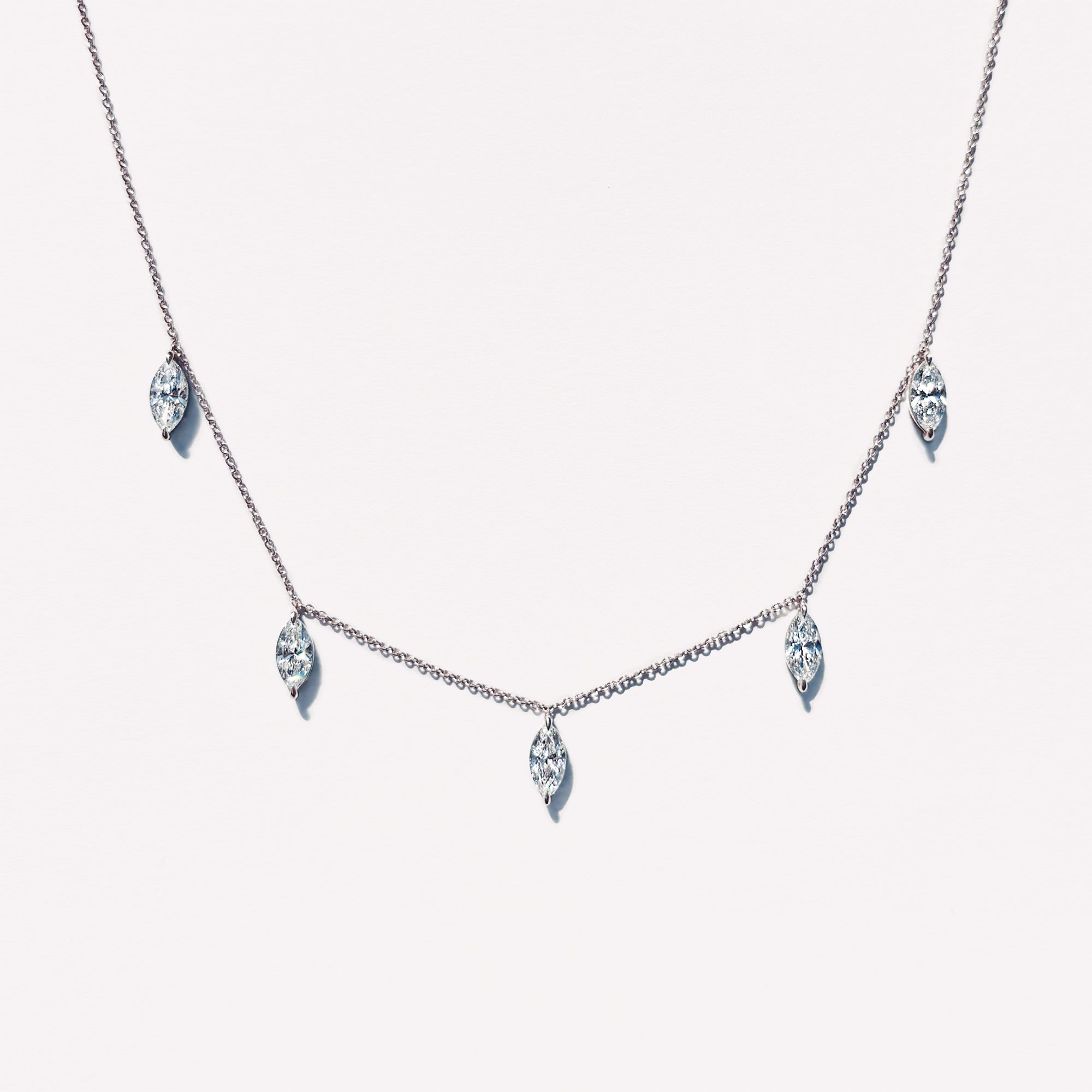 Marquise Diamond Necklace