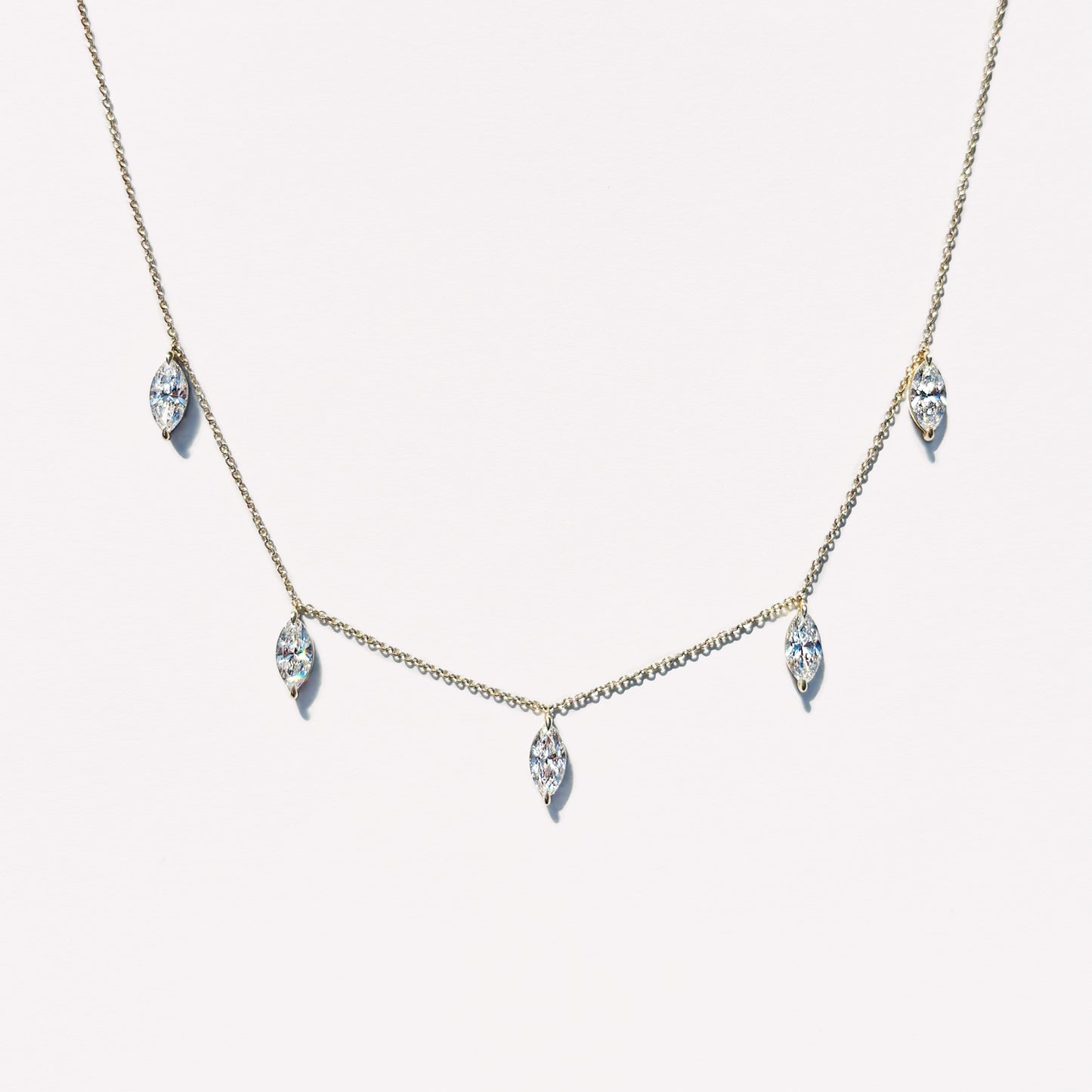 Marquise Diamond Necklace