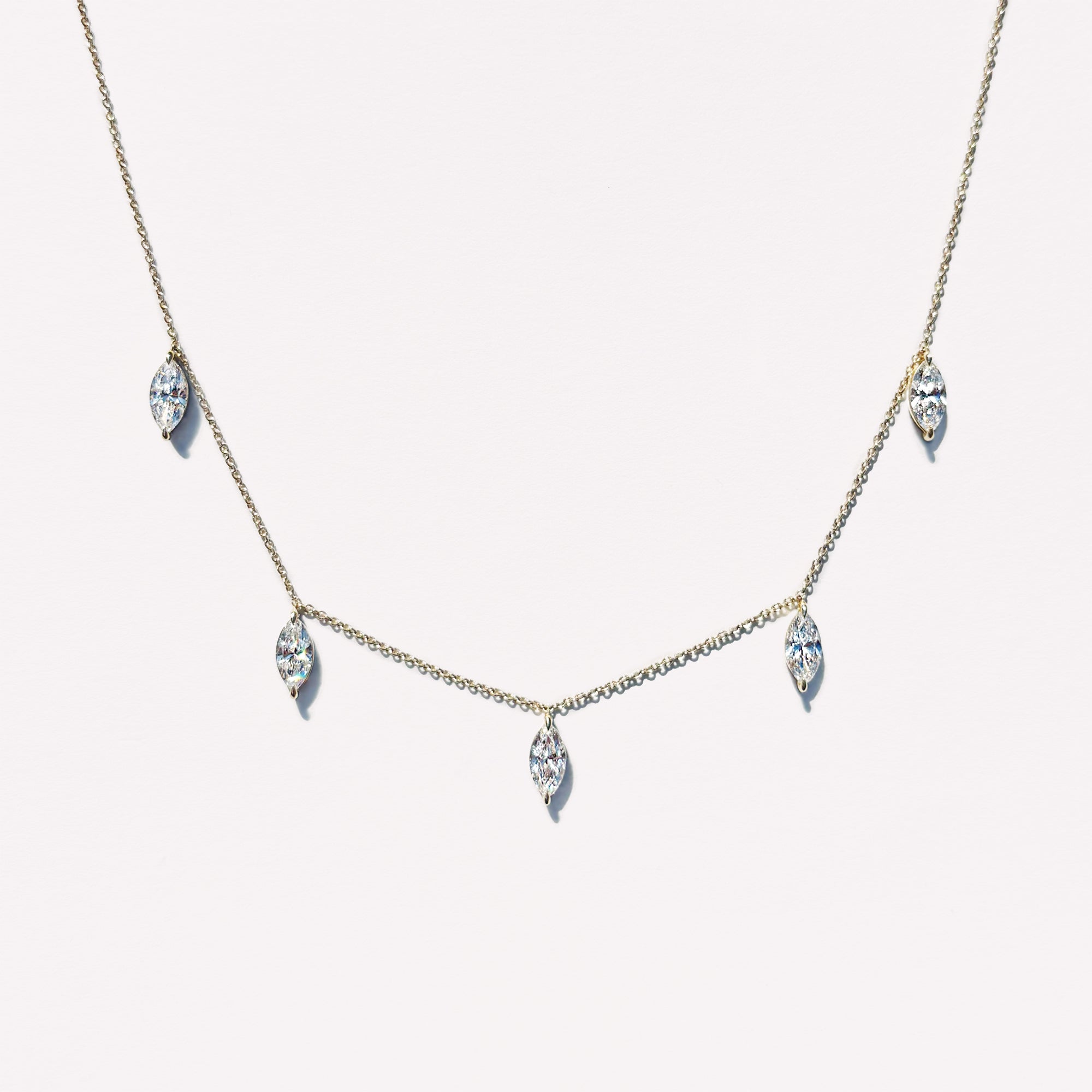 Marquise Diamond Necklace